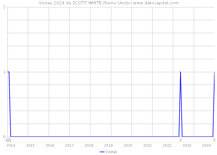 Visitas 2024 de SCOTT WHITE (Reino Unido) 