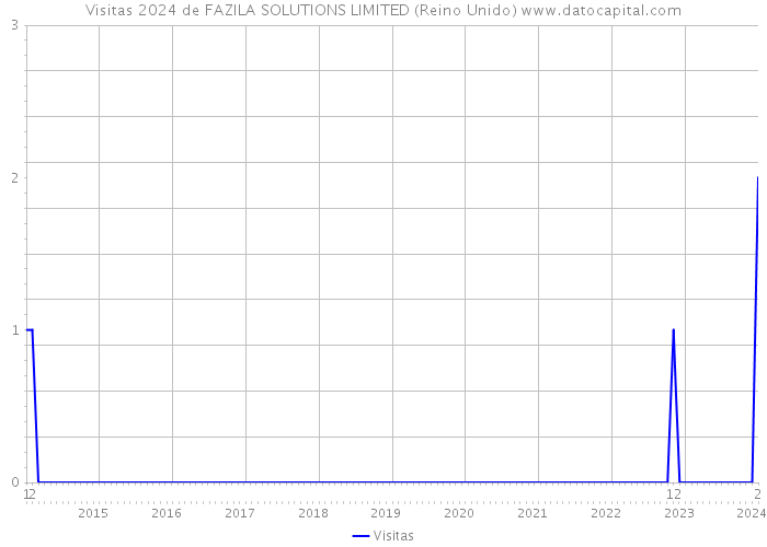 Visitas 2024 de FAZILA SOLUTIONS LIMITED (Reino Unido) 