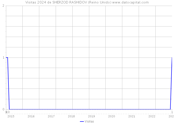 Visitas 2024 de SHERZOD RASHIDOV (Reino Unido) 