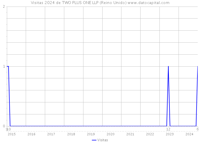 Visitas 2024 de TWO PLUS ONE LLP (Reino Unido) 