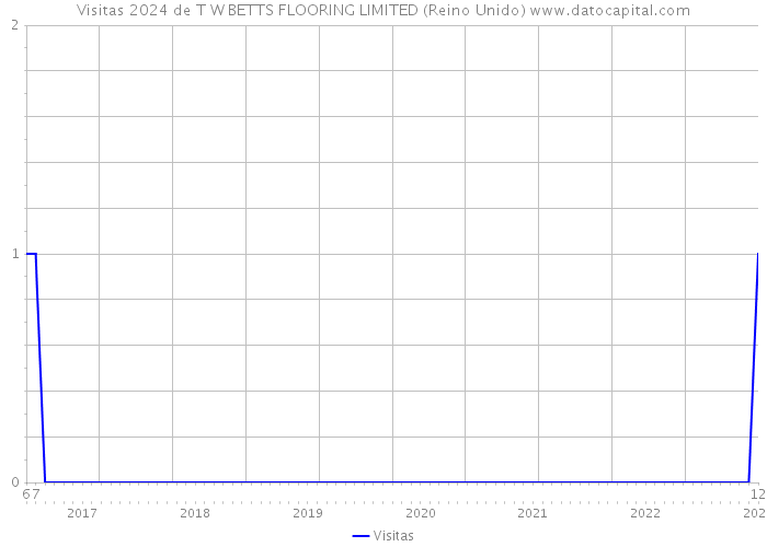 Visitas 2024 de T W BETTS FLOORING LIMITED (Reino Unido) 