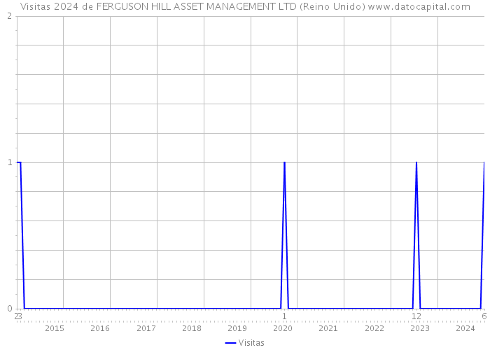 Visitas 2024 de FERGUSON HILL ASSET MANAGEMENT LTD (Reino Unido) 