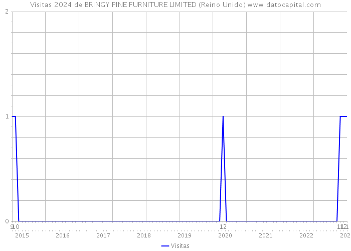 Visitas 2024 de BRINGY PINE FURNITURE LIMITED (Reino Unido) 