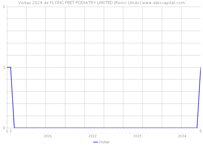 Visitas 2024 de FLYING FEET PODIATRY LIMITED (Reino Unido) 