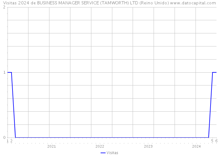 Visitas 2024 de BUSINESS MANAGER SERVICE (TAMWORTH) LTD (Reino Unido) 