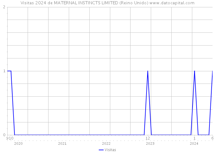 Visitas 2024 de MATERNAL INSTINCTS LIMITED (Reino Unido) 