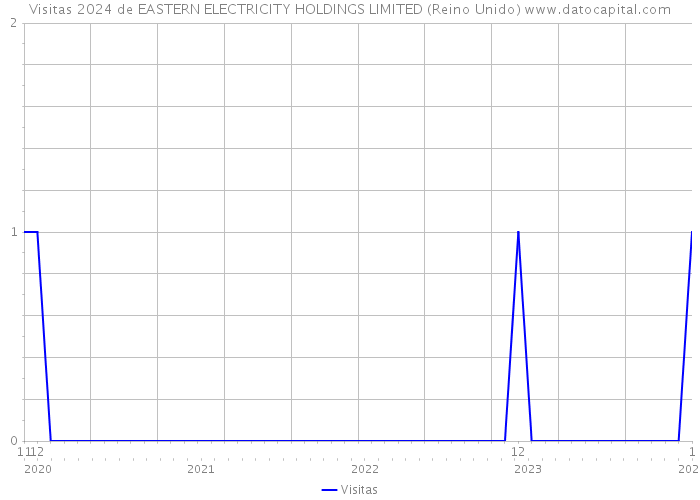 Visitas 2024 de EASTERN ELECTRICITY HOLDINGS LIMITED (Reino Unido) 