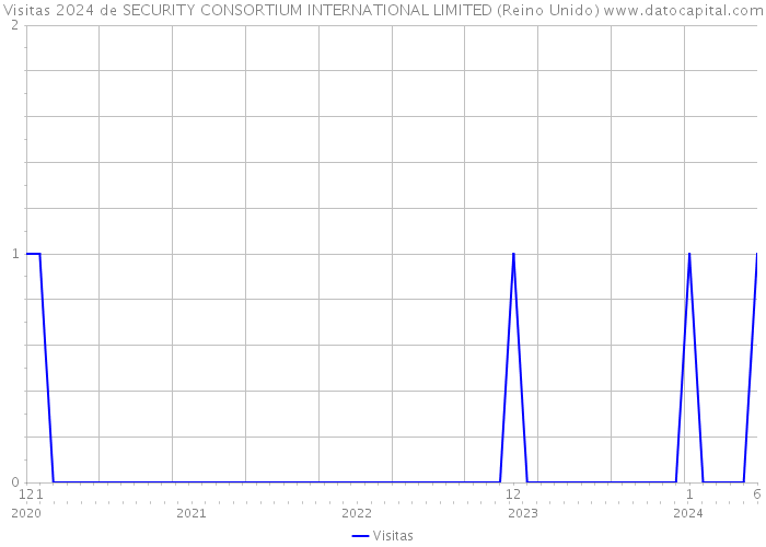 Visitas 2024 de SECURITY CONSORTIUM INTERNATIONAL LIMITED (Reino Unido) 