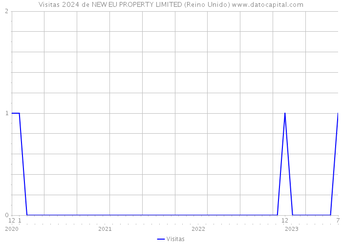 Visitas 2024 de NEW EU PROPERTY LIMITED (Reino Unido) 