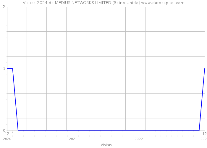 Visitas 2024 de MEDIUS NETWORKS LIMITED (Reino Unido) 