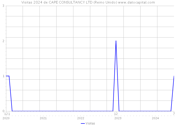 Visitas 2024 de CAPE CONSULTANCY LTD (Reino Unido) 