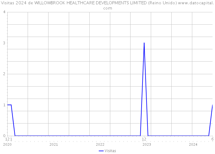 Visitas 2024 de WILLOWBROOK HEALTHCARE DEVELOPMENTS LIMITED (Reino Unido) 
