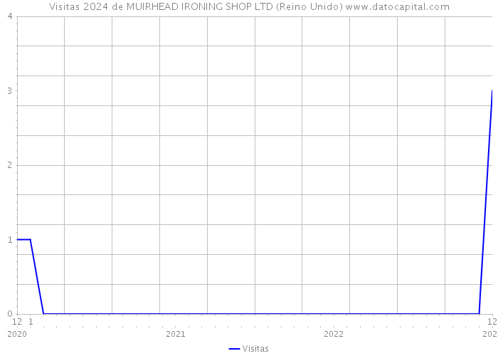 Visitas 2024 de MUIRHEAD IRONING SHOP LTD (Reino Unido) 