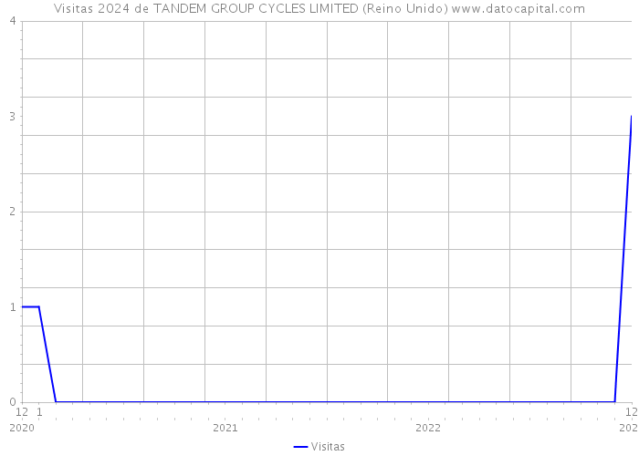 Visitas 2024 de TANDEM GROUP CYCLES LIMITED (Reino Unido) 