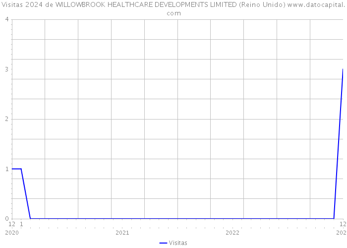 Visitas 2024 de WILLOWBROOK HEALTHCARE DEVELOPMENTS LIMITED (Reino Unido) 