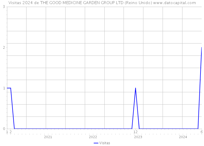 Visitas 2024 de THE GOOD MEDICINE GARDEN GROUP LTD (Reino Unido) 