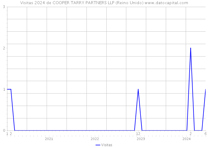 Visitas 2024 de COOPER TARRY PARTNERS LLP (Reino Unido) 