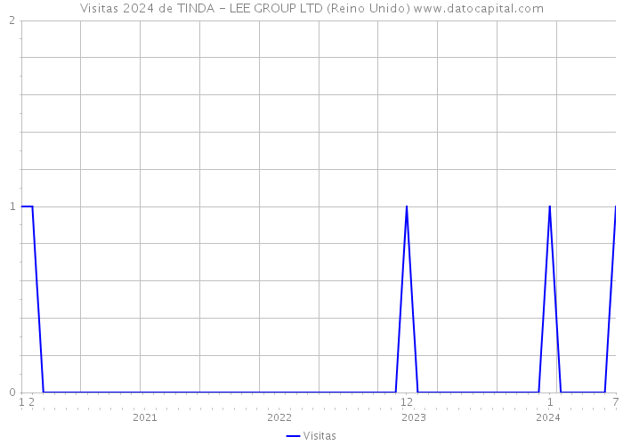 Visitas 2024 de TINDA - LEE GROUP LTD (Reino Unido) 