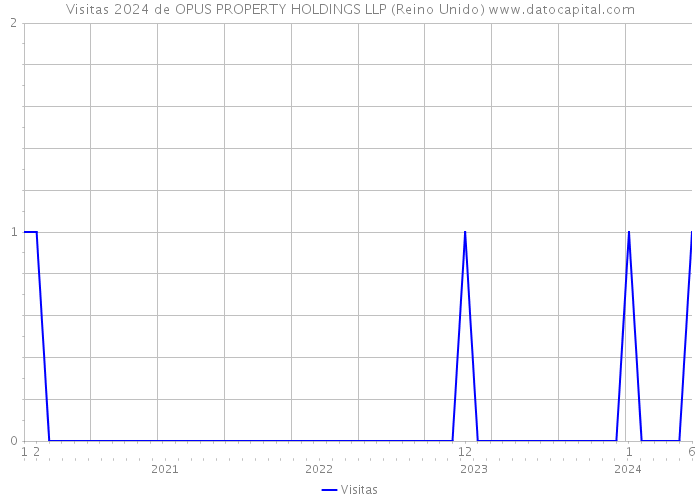 Visitas 2024 de OPUS PROPERTY HOLDINGS LLP (Reino Unido) 