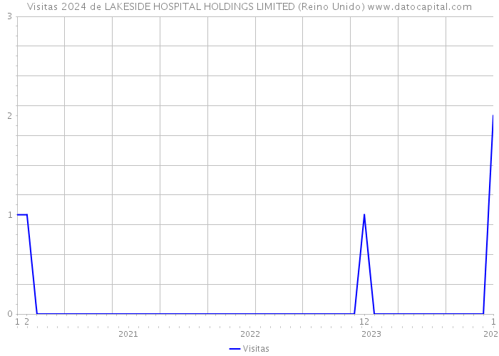 Visitas 2024 de LAKESIDE HOSPITAL HOLDINGS LIMITED (Reino Unido) 