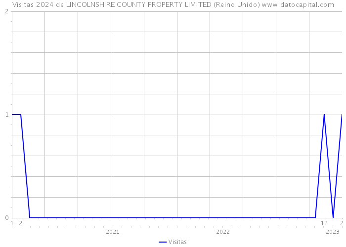 Visitas 2024 de LINCOLNSHIRE COUNTY PROPERTY LIMITED (Reino Unido) 