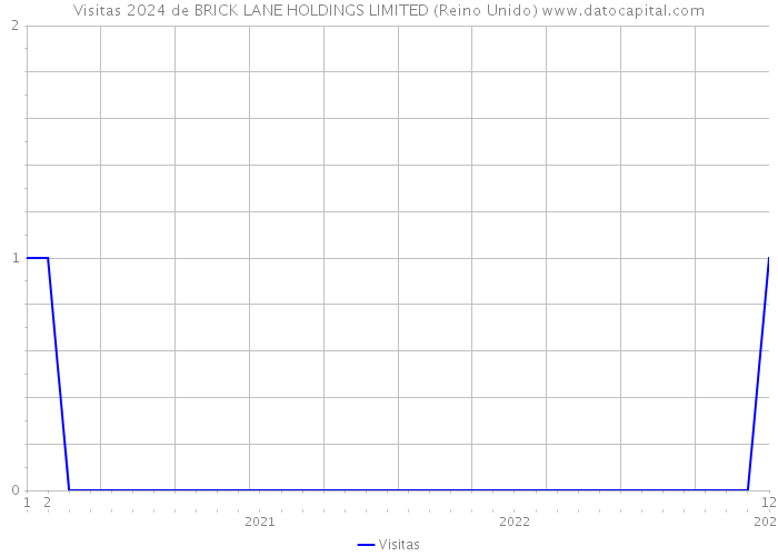 Visitas 2024 de BRICK LANE HOLDINGS LIMITED (Reino Unido) 