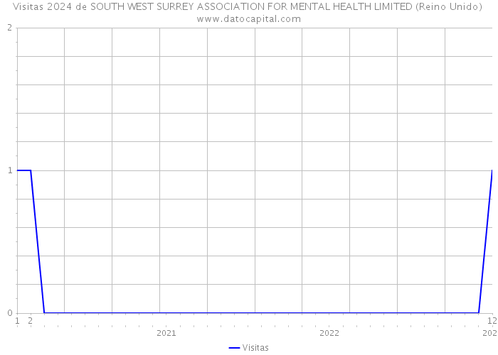 Visitas 2024 de SOUTH WEST SURREY ASSOCIATION FOR MENTAL HEALTH LIMITED (Reino Unido) 