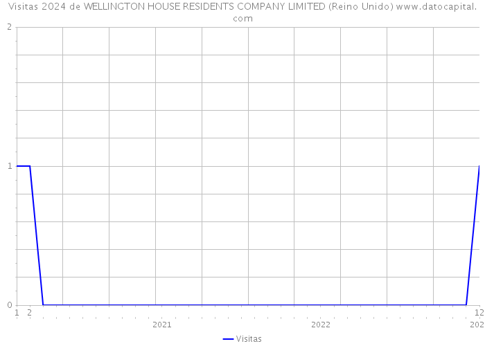 Visitas 2024 de WELLINGTON HOUSE RESIDENTS COMPANY LIMITED (Reino Unido) 