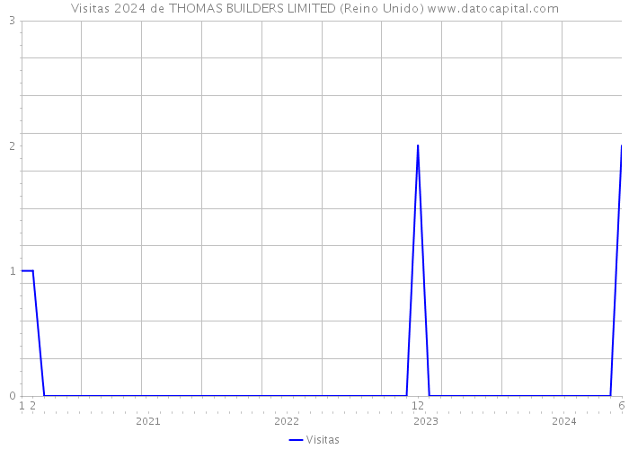 Visitas 2024 de THOMAS BUILDERS LIMITED (Reino Unido) 