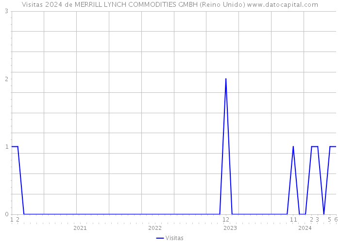 Visitas 2024 de MERRILL LYNCH COMMODITIES GMBH (Reino Unido) 