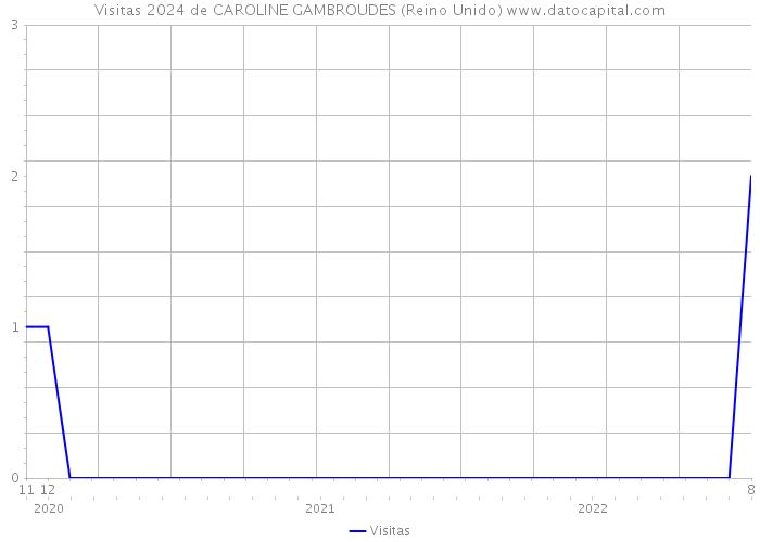 Visitas 2024 de CAROLINE GAMBROUDES (Reino Unido) 