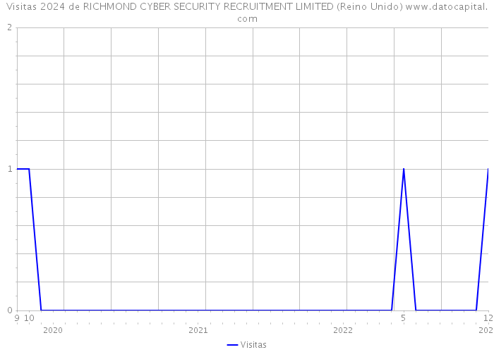 Visitas 2024 de RICHMOND CYBER SECURITY RECRUITMENT LIMITED (Reino Unido) 