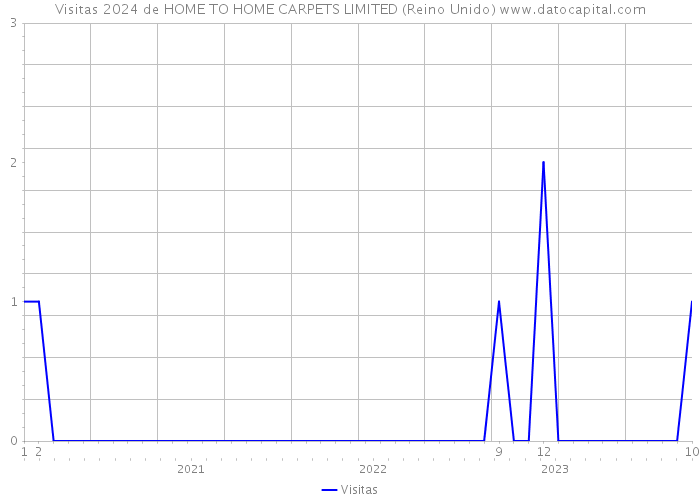 Visitas 2024 de HOME TO HOME CARPETS LIMITED (Reino Unido) 