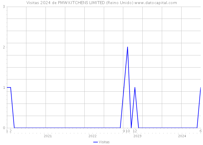Visitas 2024 de PMW KITCHENS LIMITED (Reino Unido) 