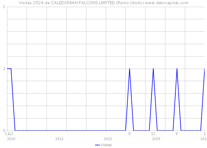 Visitas 2024 de CALEDONIAN FALCONS LIMITED (Reino Unido) 