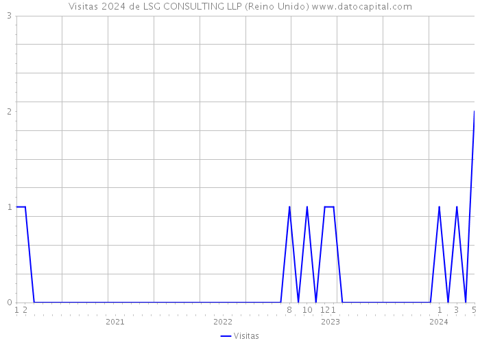 Visitas 2024 de LSG CONSULTING LLP (Reino Unido) 