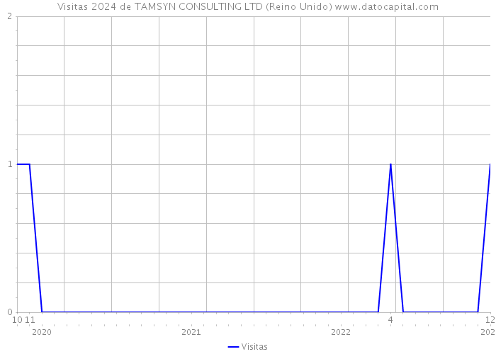 Visitas 2024 de TAMSYN CONSULTING LTD (Reino Unido) 