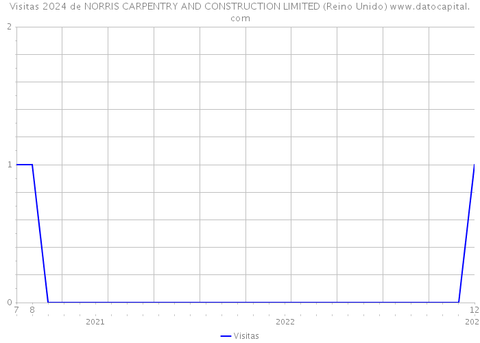 Visitas 2024 de NORRIS CARPENTRY AND CONSTRUCTION LIMITED (Reino Unido) 