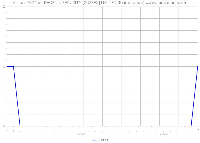 Visitas 2024 de PHOENIX SECURITY [SUSSEX] LIMITED (Reino Unido) 