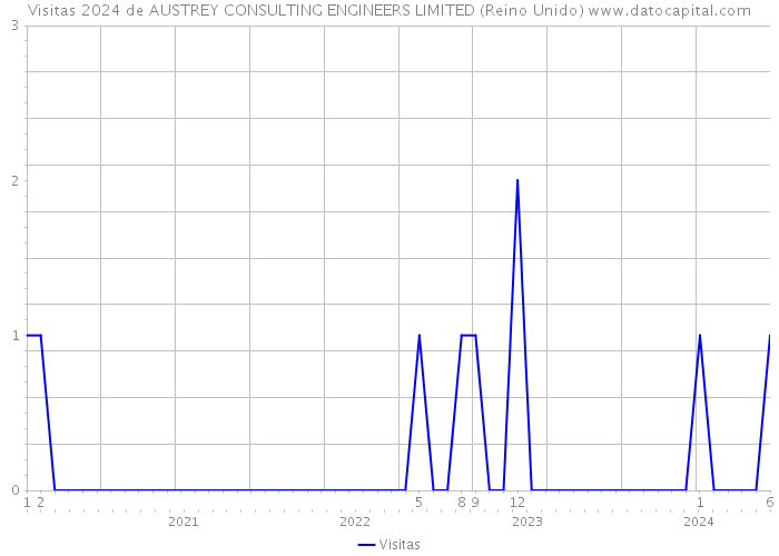 Visitas 2024 de AUSTREY CONSULTING ENGINEERS LIMITED (Reino Unido) 