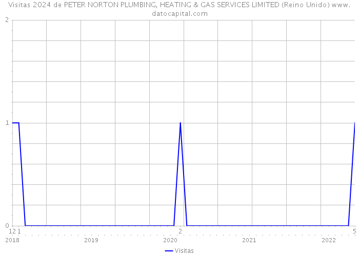 Visitas 2024 de PETER NORTON PLUMBING, HEATING & GAS SERVICES LIMITED (Reino Unido) 