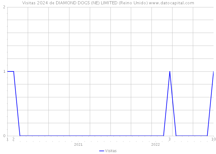 Visitas 2024 de DIAMOND DOGS (NE) LIMITED (Reino Unido) 