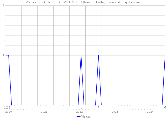 Visitas 2024 de TFH GEMS LIMITED (Reino Unido) 