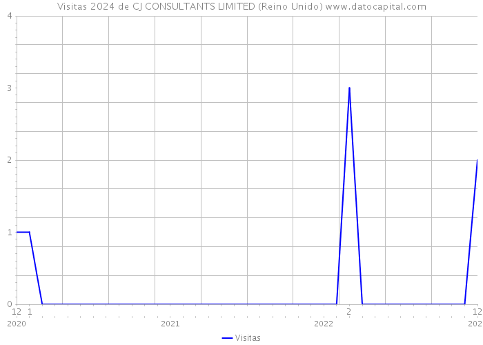 Visitas 2024 de CJ CONSULTANTS LIMITED (Reino Unido) 