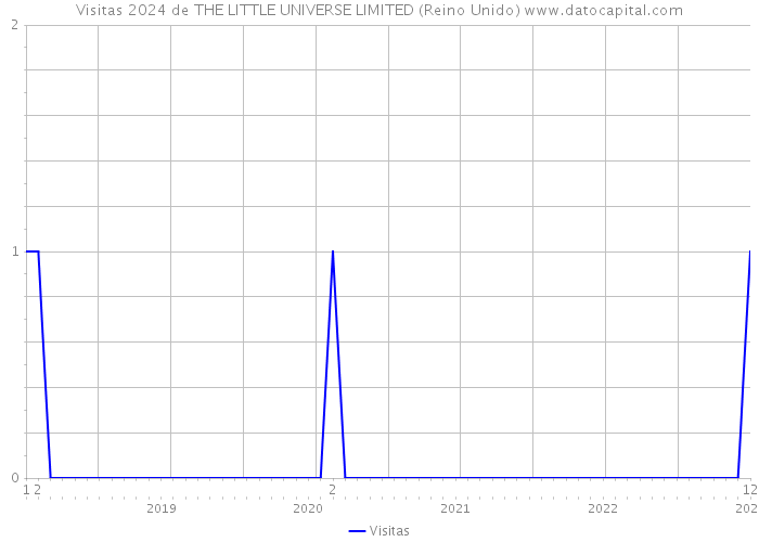 Visitas 2024 de THE LITTLE UNIVERSE LIMITED (Reino Unido) 