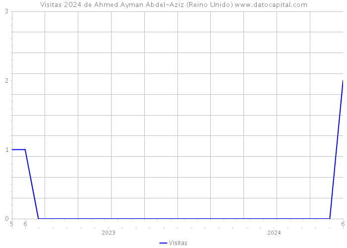 Visitas 2024 de Ahmed Ayman Abdel-Aziz (Reino Unido) 