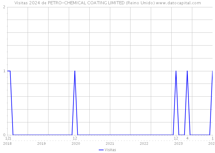 Visitas 2024 de PETRO-CHEMICAL COATING LIMITED (Reino Unido) 