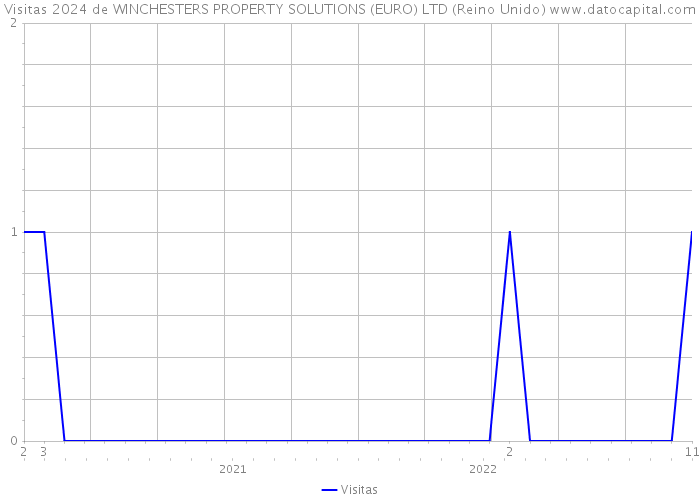 Visitas 2024 de WINCHESTERS PROPERTY SOLUTIONS (EURO) LTD (Reino Unido) 