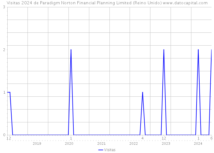 Visitas 2024 de Paradigm Norton Financial Planning Limited (Reino Unido) 
