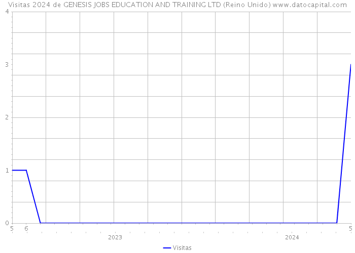 Visitas 2024 de GENESIS JOBS EDUCATION AND TRAINING LTD (Reino Unido) 